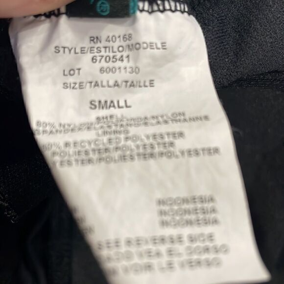 New! Target Aqua Green Women's Shirred Strappy Back One Piece Swim Blue Tie Dye - Picture 7 of 11